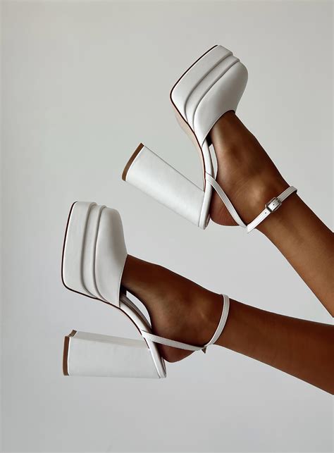 versace block heels dupe